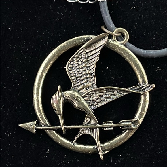 Hunger Game-like Gold Color Necklace - Picture 5 of 16